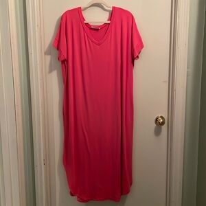 Gently Used Zenana Dress. Size Large